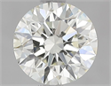Natural Diamond 1.01 Carats, Round with Excellent Cut, L Color, VVS2 Clarity and Certified by IGI