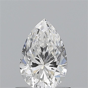 Picture of Natural Diamond 0.71 Carats, Pear with  Cut, E Color, VS2 Clarity and Certified by GIA