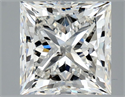 Diamante Natural 3.02 quilates, Princesa , Color H, claridad SI2 y certificado GIA