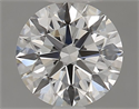 Diamante Natural 0.71 quilates, Redondo , Color G, claridad IF y certificado GIA