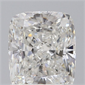 Natural Diamond 0.97 Carats, Cushion with  Cut, F Color, SI2 Clarity and Certified by GIA