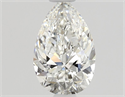 Natural Diamond 0.70 Carats, Pear with  Cut, G Color, VS1 Clarity and Certified by GIA