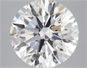 Del inventario de diamantes de laboratorio, 4.01 quilates, Redondo , Color D, claridad VS2 y certificado IGI