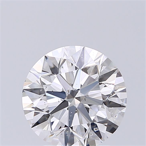 Picture of Natural Diamond 2.01 Carats, Round with Excellent Cut, D Color, SI2 Clarity and Certified by GIA