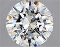 Diamante Natural 4.01 quilates, Redondo , Color H, claridad VVS2 y certificado GIA