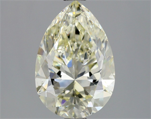 Picture of Natural Diamond 2.01 Carats, Pear with  Cut, N Color, SI1 Clarity and Certified by GIA