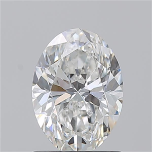 Picture of Natural Diamond 1.21 Carats, Oval with  Cut, F Color, VVS1 Clarity and Certified by GIA
