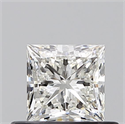 Diamante Natural 0.51 quilates, Princesa , Color H, claridad VVS2 y certificado GIA