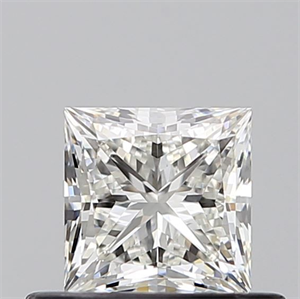 Foto Diamante Natural 0.51 quilates, Princesa , Color H, claridad VVS2 y certificado GIA de