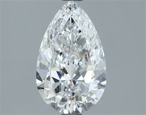 Picture of Natural Diamond 1.36 Carats, Pear with  Cut, D Color, VVS1 Clarity and Certified by GIA
