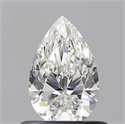 Diamante Natural 0.53 quilates, De pera , Color F, claridad VVS1 y certificado GIA