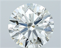 Diamante Natural 1.80 quilates, Redondo , Color I, claridad VVS1 y certificado IGI