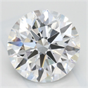 Del inventario de diamantes de laboratorio, 3.08 quilates, Redondo , Color D, claridad IF y certificado IGI