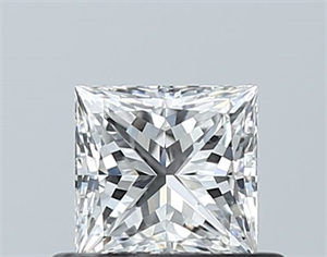 Foto Diamante Natural 0.50 quilates, Princesa , Color E, claridad VVS1 y certificado GIA de