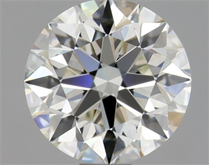 Picture of Natural Diamond 0.81 Carats, Round with Excellent Cut, I Color, VVS1 Clarity and Certified by GIA