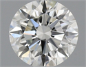 Diamante Natural 0.71 quilates, Redondo , Color G, claridad IF y certificado IGI