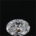 Natural Diamond 3.02 Carats, Oval with  Cut, D Color, IF Clarity and Certified by GIA
