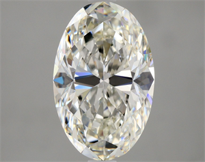 Foto Diamante Natural 3.01 quilates, Ovalado , Color H, claridad VS1 y certificado GIA de