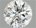 Lab Grown Diamond 2.01 Carats, Round with Excellent Cut, D Color, VVS2 Clarity and Certified by IGI