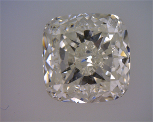 Picture of Natural Diamond 1.23 Carats, Cushion with  Cut, L Color, SI1 Clarity and Certified by GIA