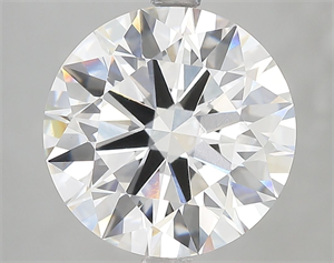 Picture of Lab Grown Diamond 5.55 Carats, Round with Ideal Cut, F Color, VVS2 Clarity and Certified by IGI