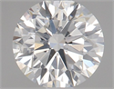 Natural Diamond 0.60 Carats, Round with Excellent Cut, H Color, SI1 Clarity and Certified by GIA