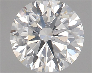 Picture of Natural Diamond 0.60 Carats, Round with Excellent Cut, H Color, SI1 Clarity and Certified by GIA