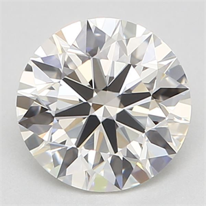 Picture of Natural Diamond 0.77 Carats, Round with Excellent Cut, I Color, VVS1 Clarity and Certified by GIA
