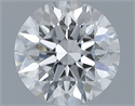 Natural Diamond 0.70 Carats, Round with Excellent Cut, F Color, VVS1 Clarity and Certified by GIA