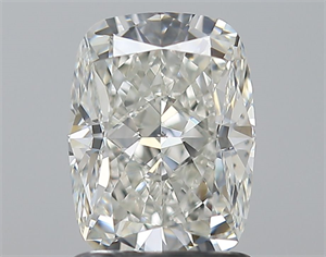 Picture of Natural Diamond 1.51 Carats, Cushion with  Cut, J Color, VS2 Clarity and Certified by GIA