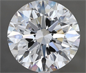 Diamante Natural 3.30 quilates, Redondo , Color E, claridad VS1 y certificado GIA