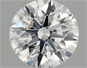 Lab Grown Diamond 1.43 Carats, Round with Excellent Cut, F Color, VS1 Clarity and Certified by IGI