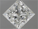 Diamante Natural 0.58 quilates, Princesa , Color H, claridad VS1 y certificado IGI