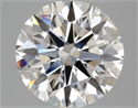 Del inventario de diamantes de laboratorio, 3.73 quilates, Redondo , Color F, claridad VS2 y certificado IGI