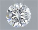 Diamante Natural 0.41 quilates, Redondo , Color E, claridad VVS2 y certificado GIA