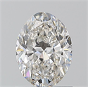 Diamante Natural 1.01 quilates, Ovalado , Color G, claridad VVS2 y certificado GIA