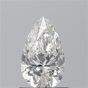 Picture of Natural Diamond 0.90 Carats, Pear with  Cut, G Color, SI2 Clarity and Certified by GIA