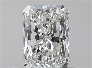 Foto Diamante Natural 0.40 quilates, Radiante , Color J, claridad VVS1 y certificado GIA de