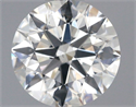 Diamante Natural 0.64 quilates, Redondo , Color H, claridad SI1 y certificado GIA