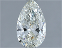 Natural Diamond 1.18 Carats, Pear with  Cut, J Color, VS2 Clarity and Certified by IGI