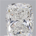 Diamante Natural 1.00 quilates, Del cojín , Color E, claridad SI1 y certificado GIA