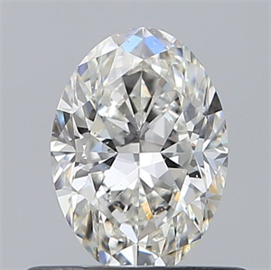 Picture of Natural Diamond 0.60 Carats, Oval with  Cut, G Color, SI1 Clarity and Certified by GIA