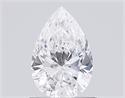 Natural Diamond 0.80 Carats, Pear with  Cut, D Color, SI1 Clarity and Certified by GIA