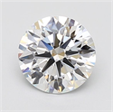 Lab Grown Diamond 2.52 Carats, Round with Ideal Cut, F Color, IF Clarity and Certified by IGI