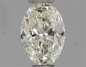Foto Diamante Natural 0.43 quilates, Ovalado , Color I, claridad SI1 y certificado IGI de