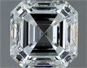 Natural Diamond 1.00 Carats, Asscher with  Cut, I Color, VS2 Clarity and Certified by IGI