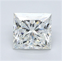 Diamante Natural 1.44 quilates, Princesa , Color J, claridad VVS1 y certificado GIA
