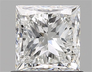 Foto Diamante Natural 1.01 quilates, Princesa , Color G, claridad VS2 y certificado GIA de