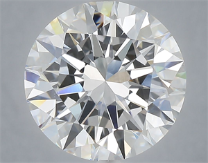Picture of Lab Grown Diamond 6.04 Carats, Round with Excellent Cut, E Color, VVS2 Clarity and Certified by IGI