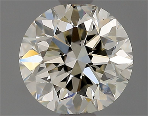 Picture of Natural Diamond 1.00 Carats, Round with Very Good Cut, I Color, VS2 Clarity and Certified by IGI